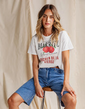 Load image into Gallery viewer, BIARITTZ TEE - VINTAGE WHITE