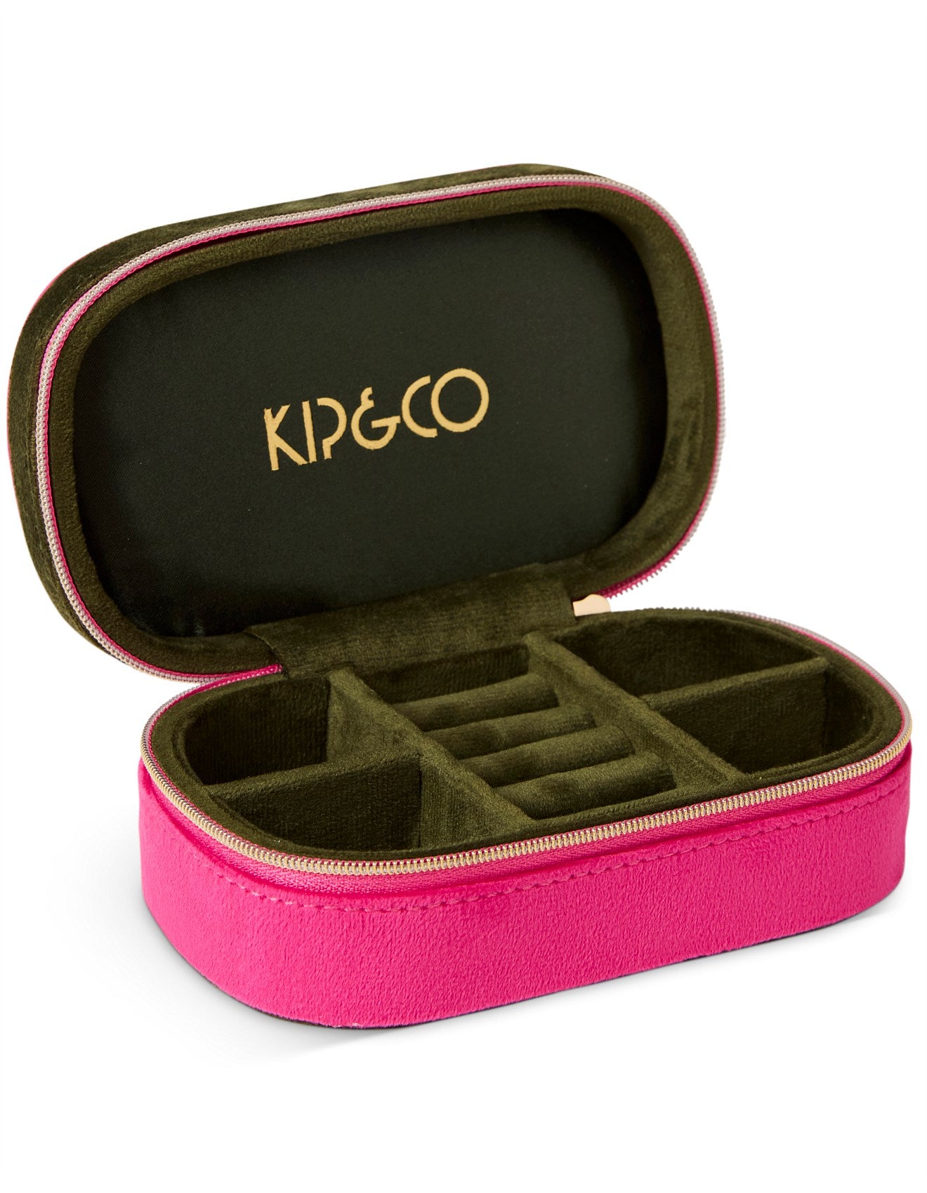 PRICKLY PEAR VELVET JEWELLERY BOX