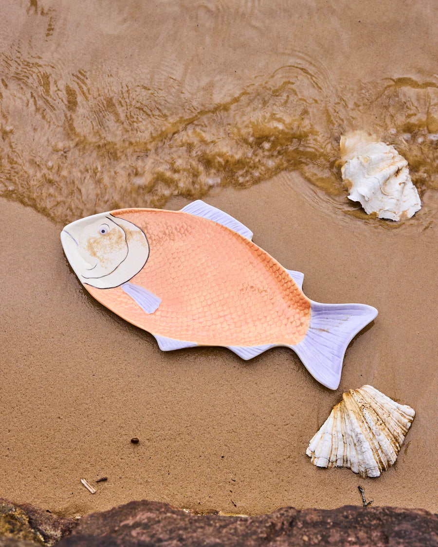 FIJI FISH SERVING DISH
