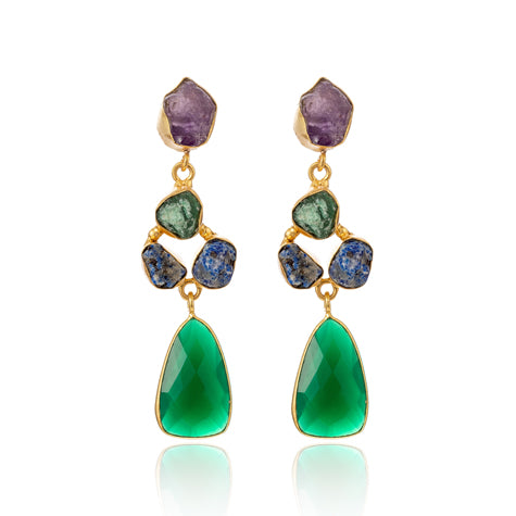 ARIA SEMI PRECIOUS EARRINGS