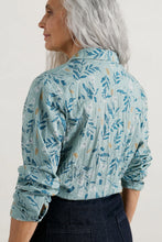 Load image into Gallery viewer, LARISSA SHIRT - GLAZED FOLIAGE SEA HOLLY