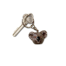 Load image into Gallery viewer, KEYRING AUSSIE CUTIES KOALA &amp; WHITE COCKATOO