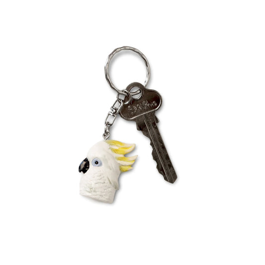 KEYRING AUSSIE CUTIES KOALA & WHITE COCKATOO