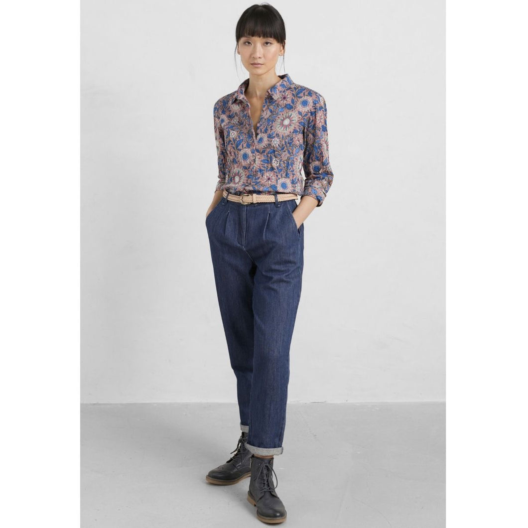 MARSLAND TROUSERS - DARK WASH INDIGO