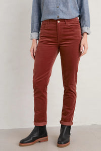 LAMLEDRA TROUSERS - BURNT UMBER