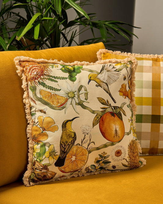 SQUARE CUSHION - GOLDEN HOUR