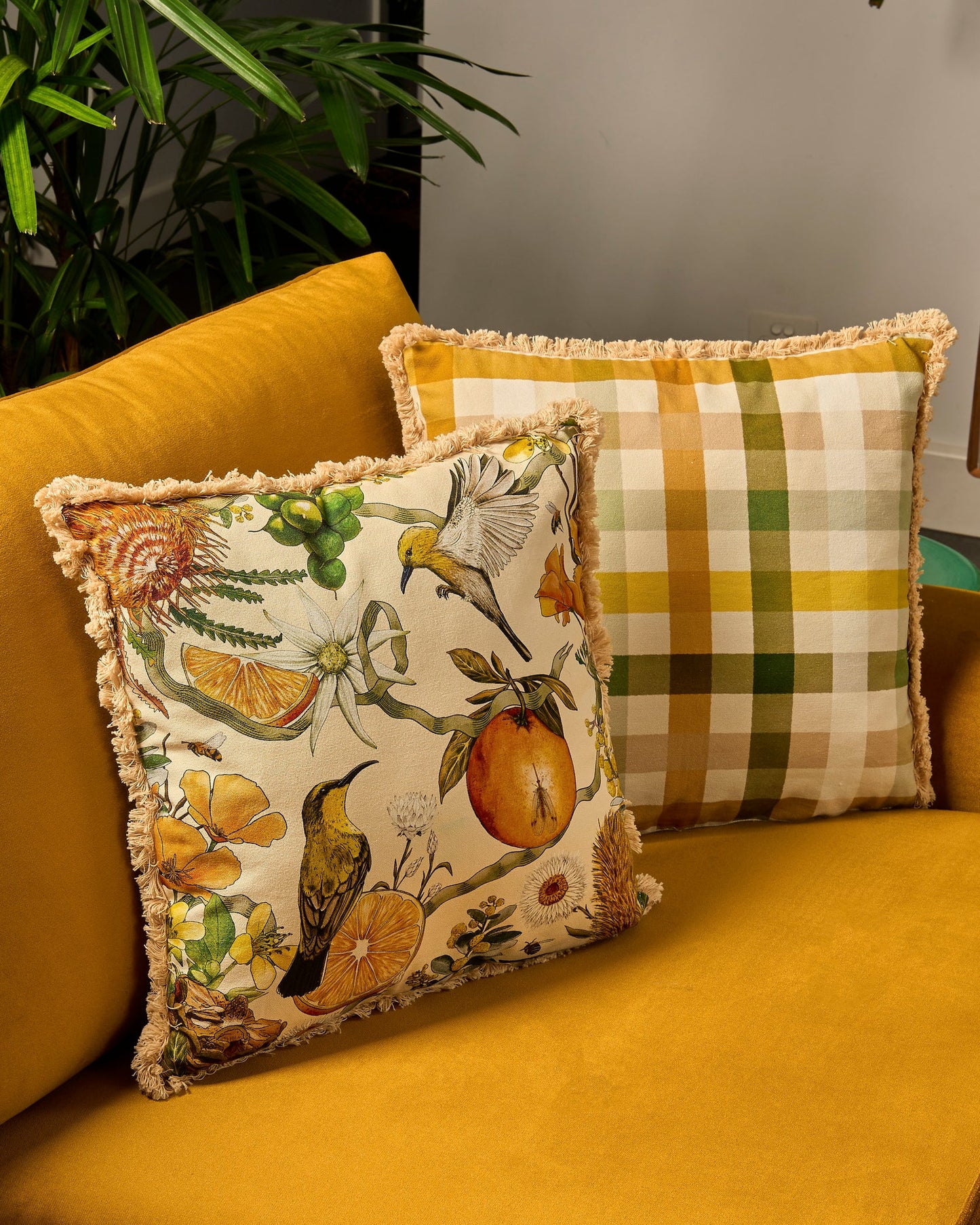 SQUARE CUSHION - GOLDEN HOUR