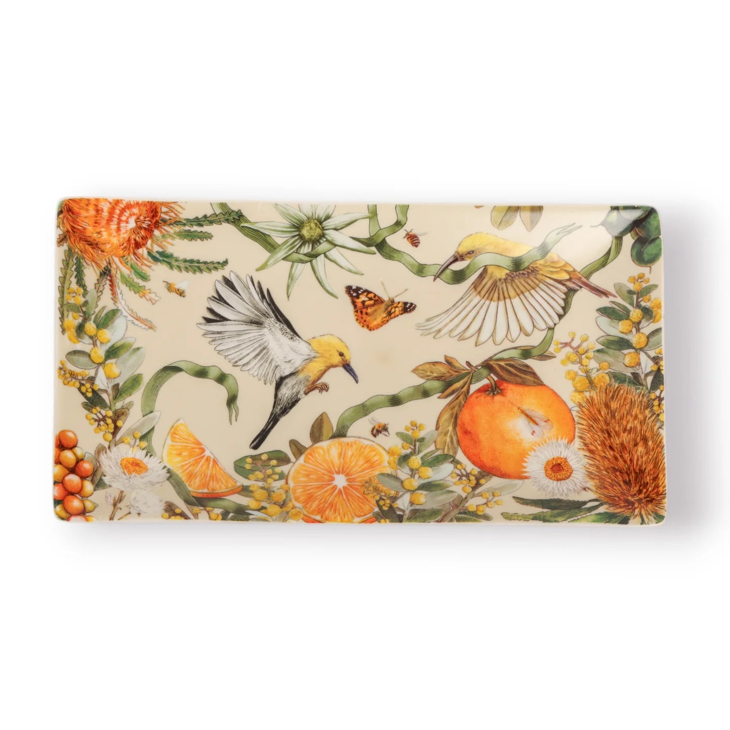 LARGE CERAMIC TRAY GOLDEN HOUR