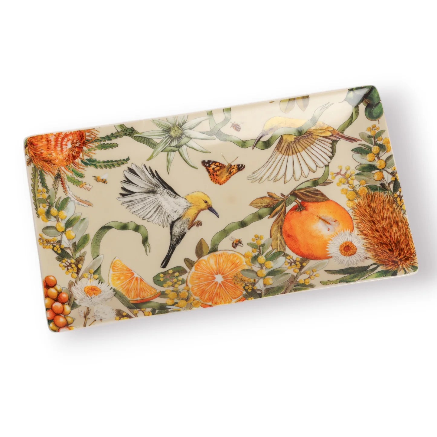LARGE CERAMIC TRAY GOLDEN HOUR