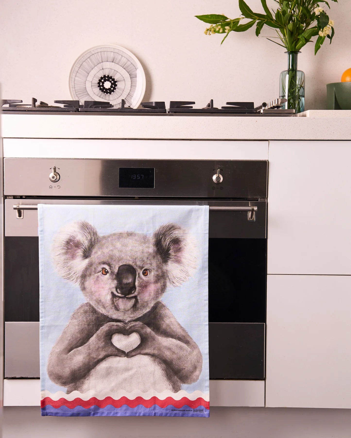 TEA TOWEL IHEART KOALA