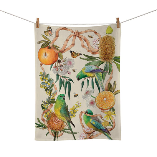 TEA TOWEL GOLDEN HOUR