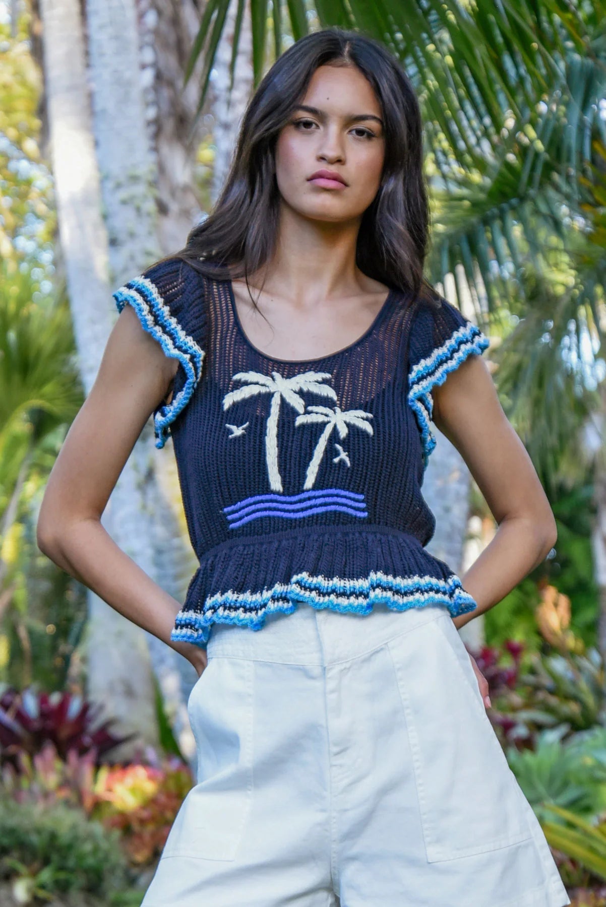 PALMS AWAY TOP