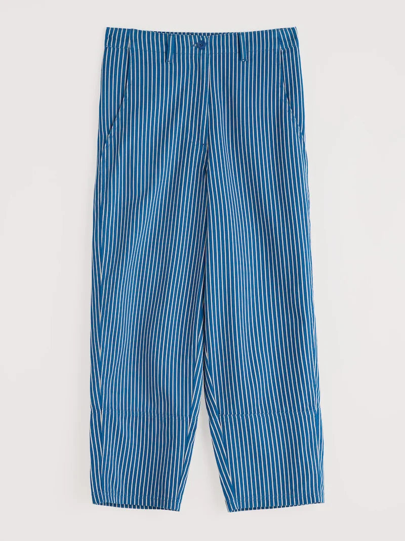 PAINTING FORMS TROUSERS - TICKING STRIPE INK