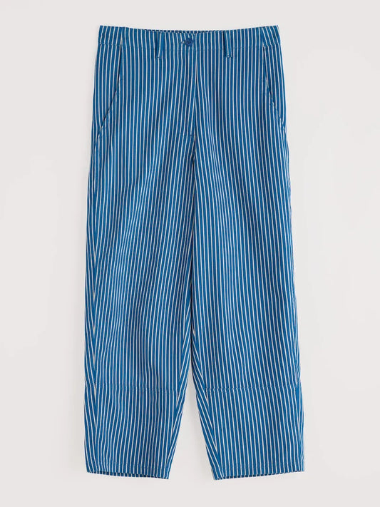 PAINTED FORMS TROUSERS - TICKING STRIPE INK