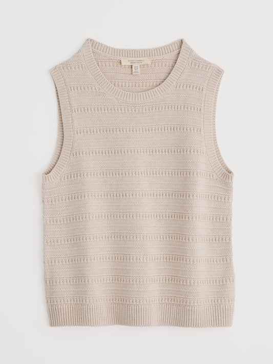 TEPEL VEST - CHALK