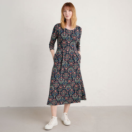 VERONICA DRESS - SHAKERS FLORAL MARITIME