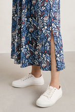 Load image into Gallery viewer, MAGGIE DRESS - FOLK MEADOW MARITIME