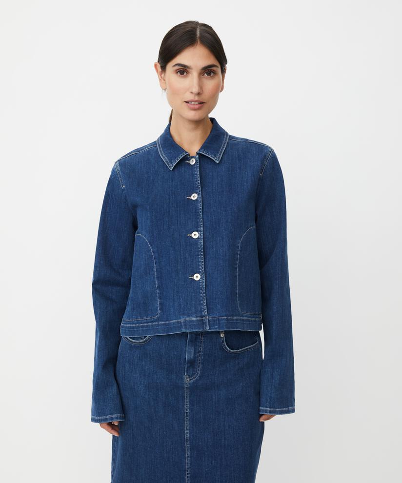 JOVINIA JACKET- BLUE DENIM