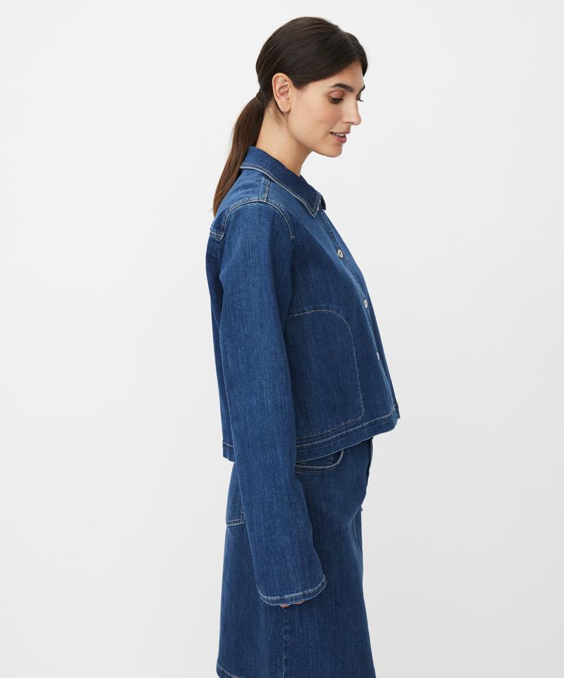 JOVINIA JACKET- BLUE DENIM
