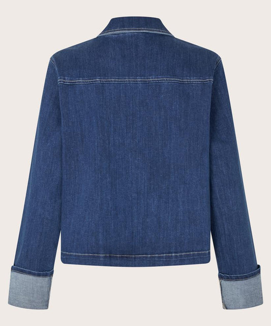 JOVINIA JACKET- BLUE DENIM