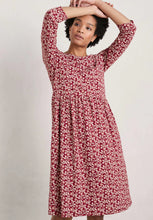 Load image into Gallery viewer, GUELDER ROSE DRESS - WILD RASPBERRIES RED CABIN