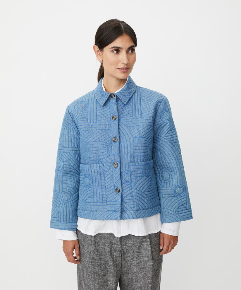JALINDRA JACKET-BASIC DENIM