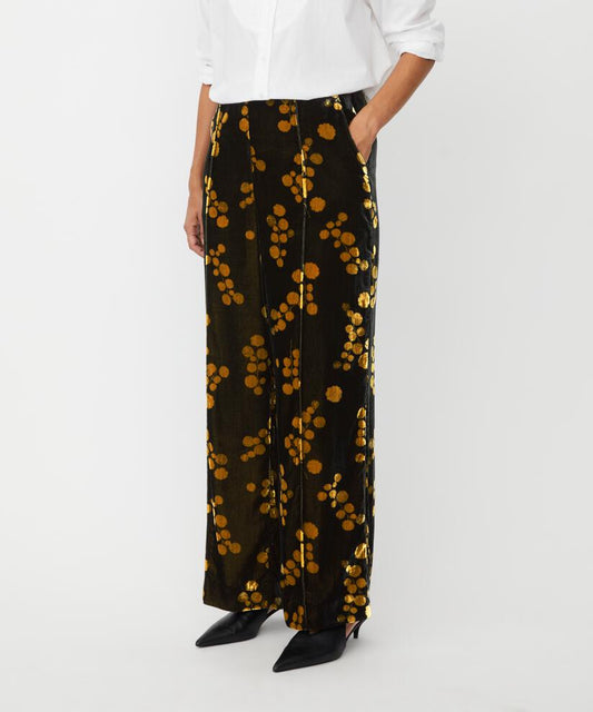 PETRILLA TROUSERS - RUBBER