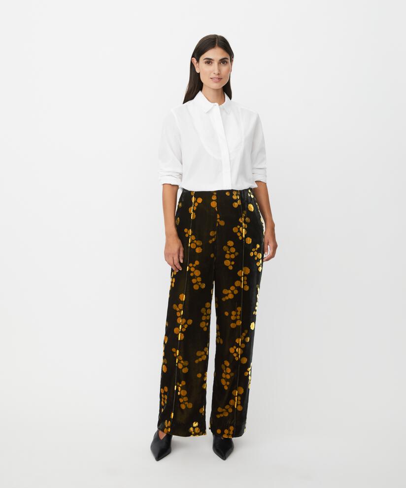 PETRILLA TROUSERS - RUBBER