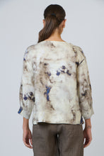 Load image into Gallery viewer, LINEN TOP 3/4 SLEEVE - EMPERADOR PRINT