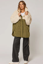 Load image into Gallery viewer, BRIELLE JACKET - CREAM &amp; KHAKI