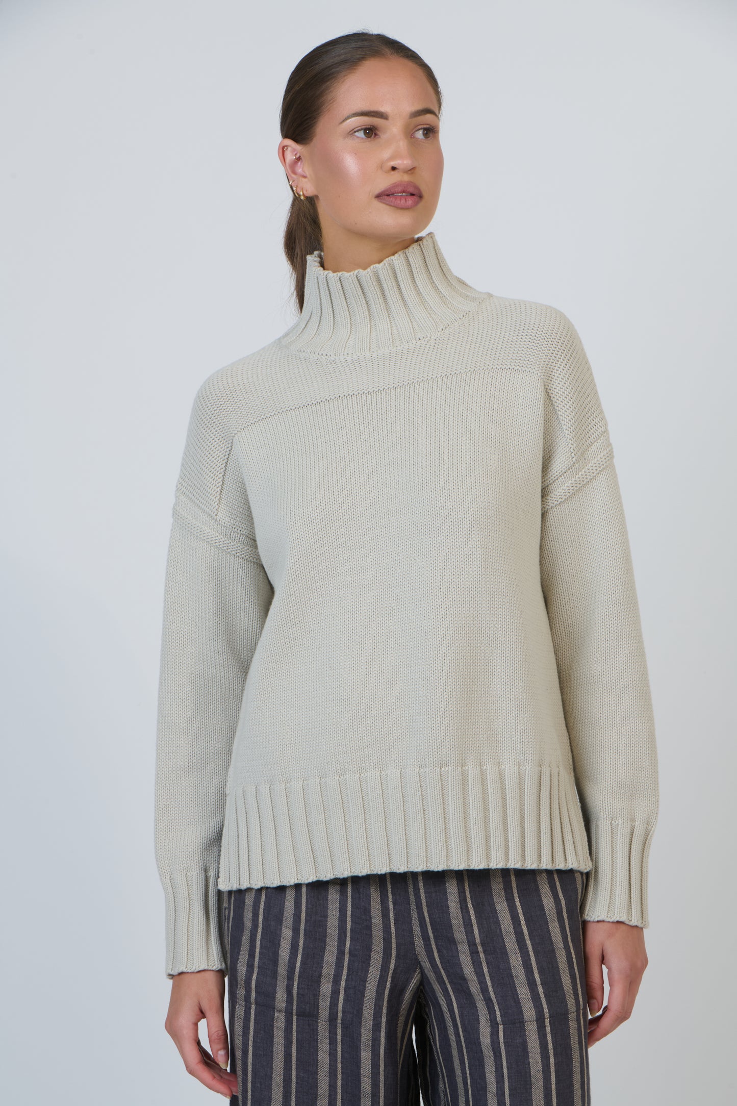 COTTON KNIT - WISHBONE