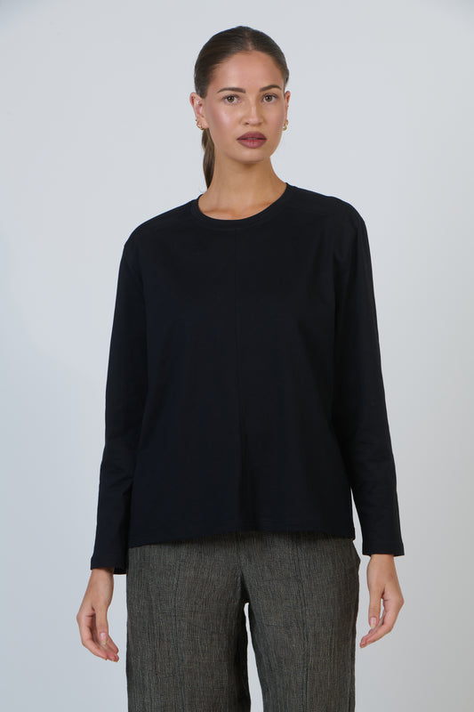 COTTON LONG SLEEVE TOP