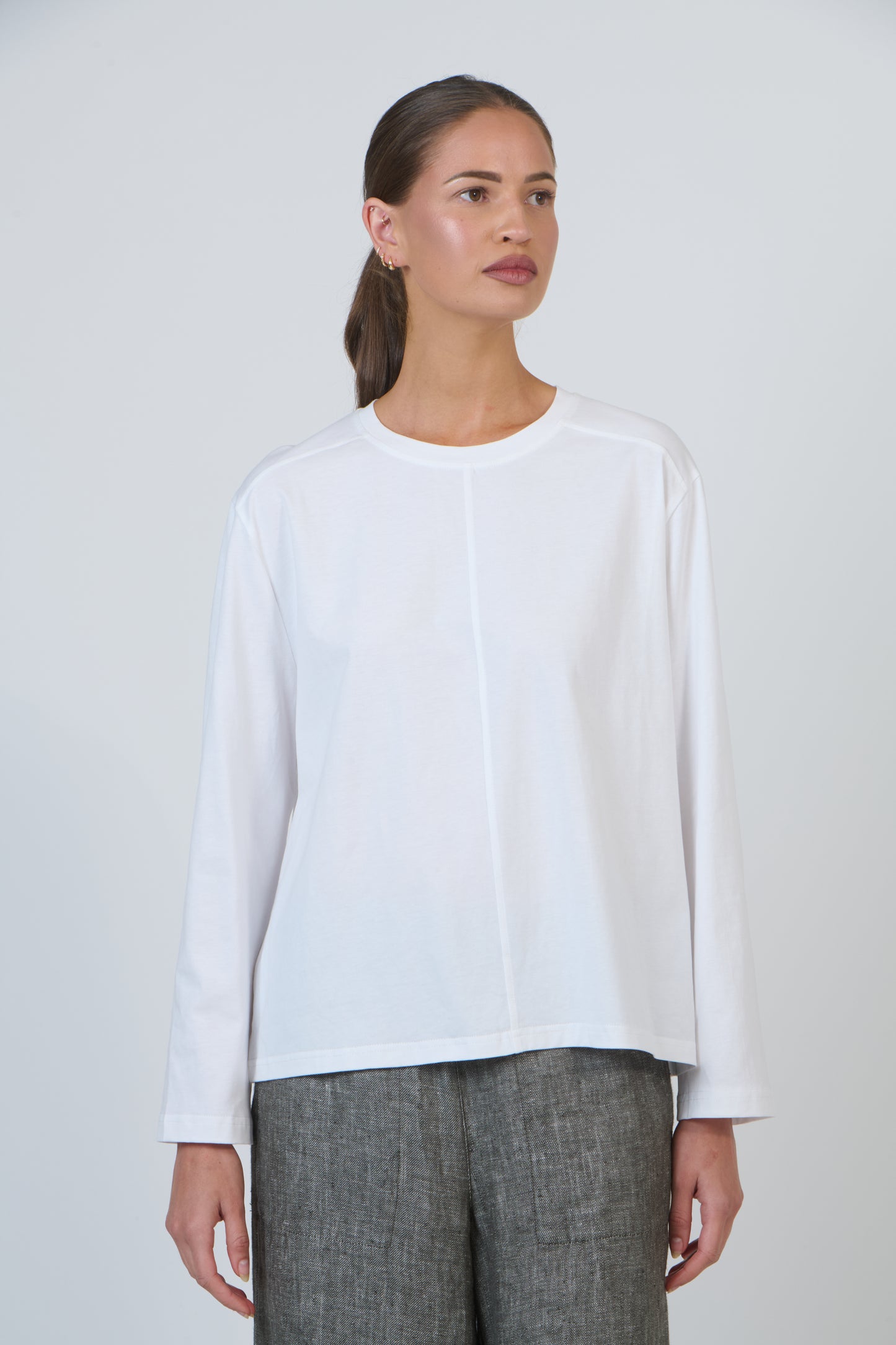 COTTON LONG SLEEVE TOP