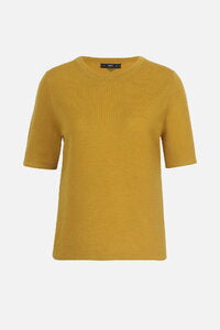 SHORT SLEEVE YELLOW PULLOVER