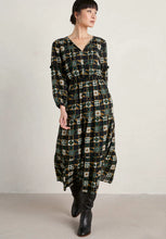 Load image into Gallery viewer, DEARLING DRESS - FOLKY QUILT ONYX