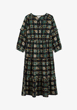 Load image into Gallery viewer, DEARLING DRESS - FOLKY QUILT ONYX