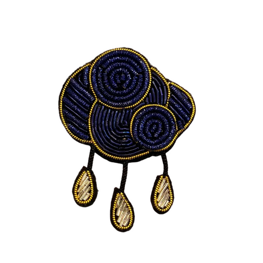 BEADED BROOCH - HUMMINGBIRD