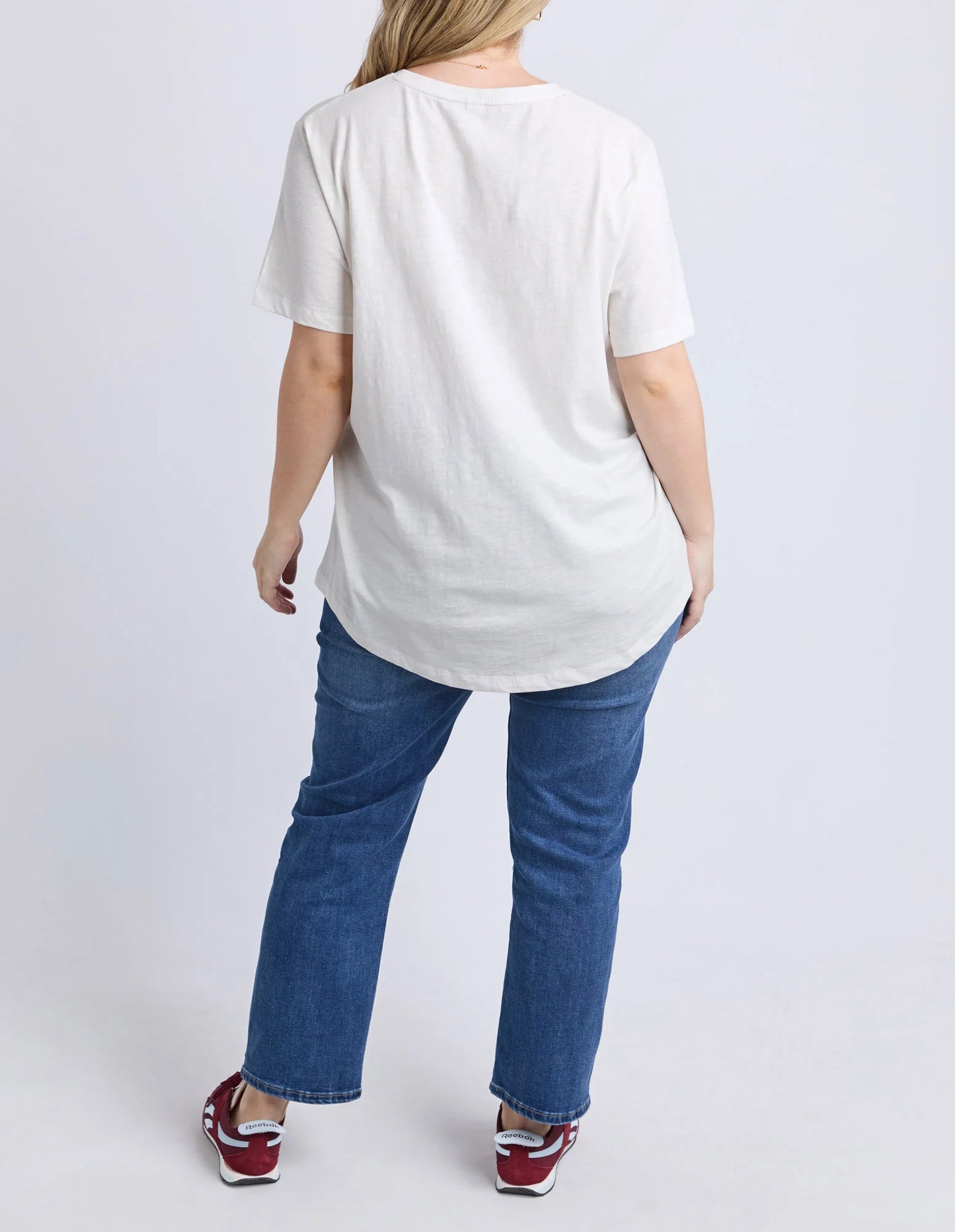 AMORE CERISE TEE - MARSHMELLOW