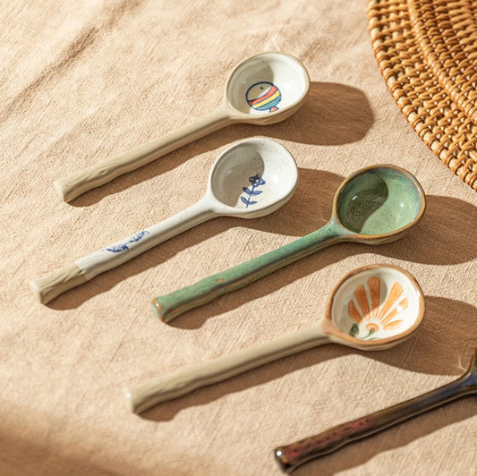 SOUP SPOON - CERAMIC
