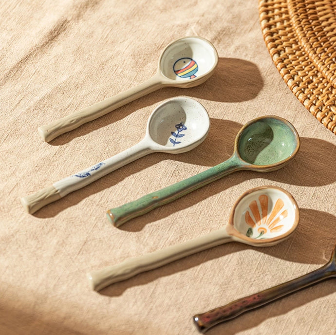 SOUP SPOON - CERAMIC
