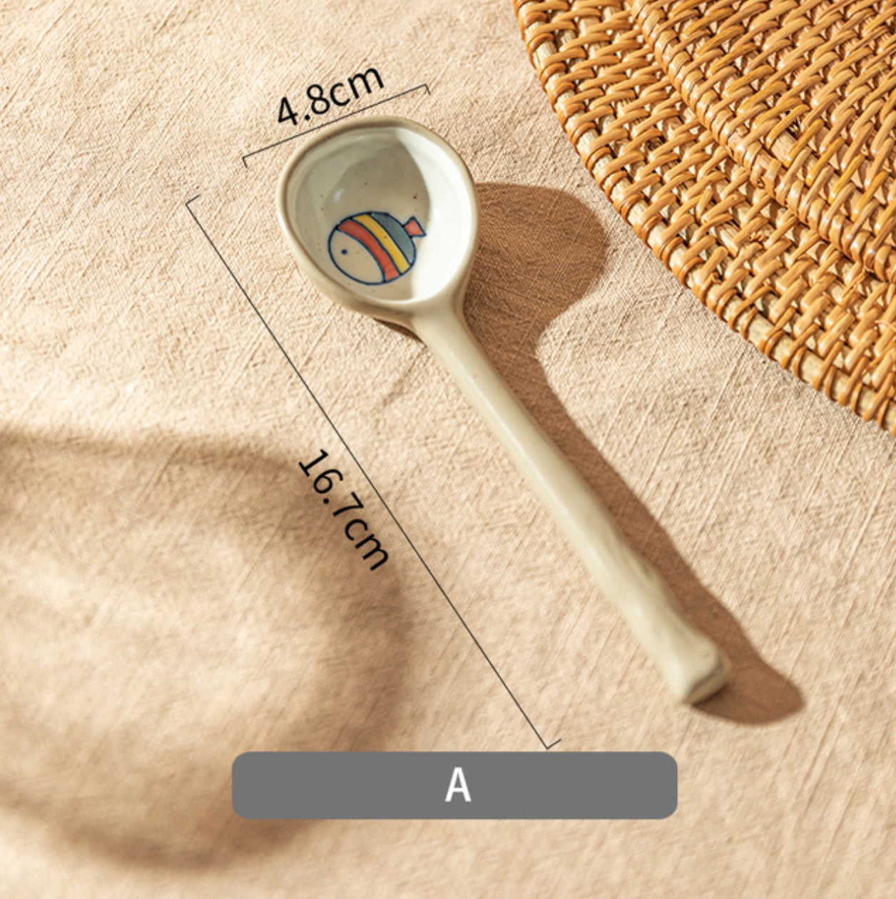 SOUP SPOON - CERAMIC