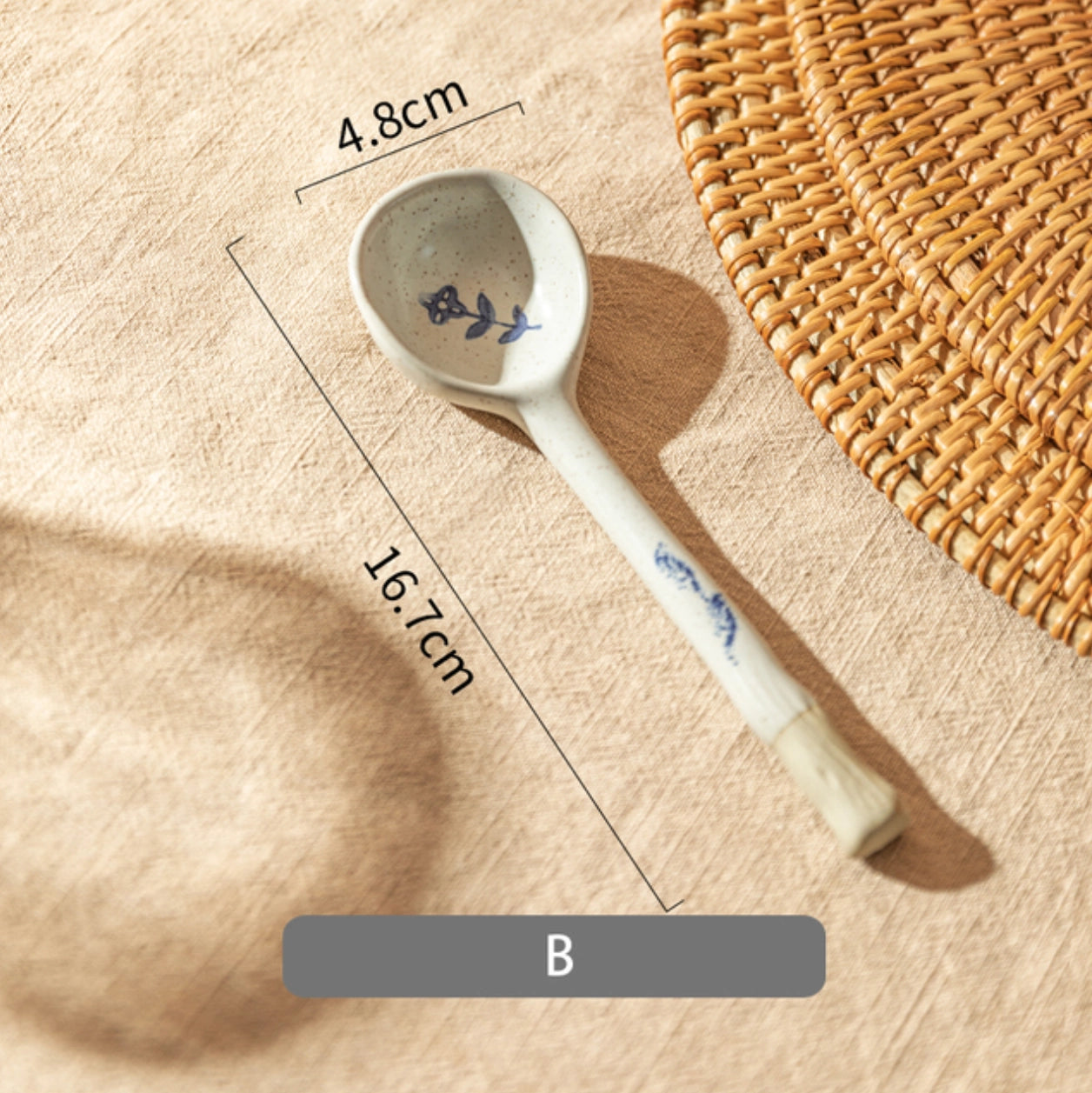 SOUP SPOON - CERAMIC