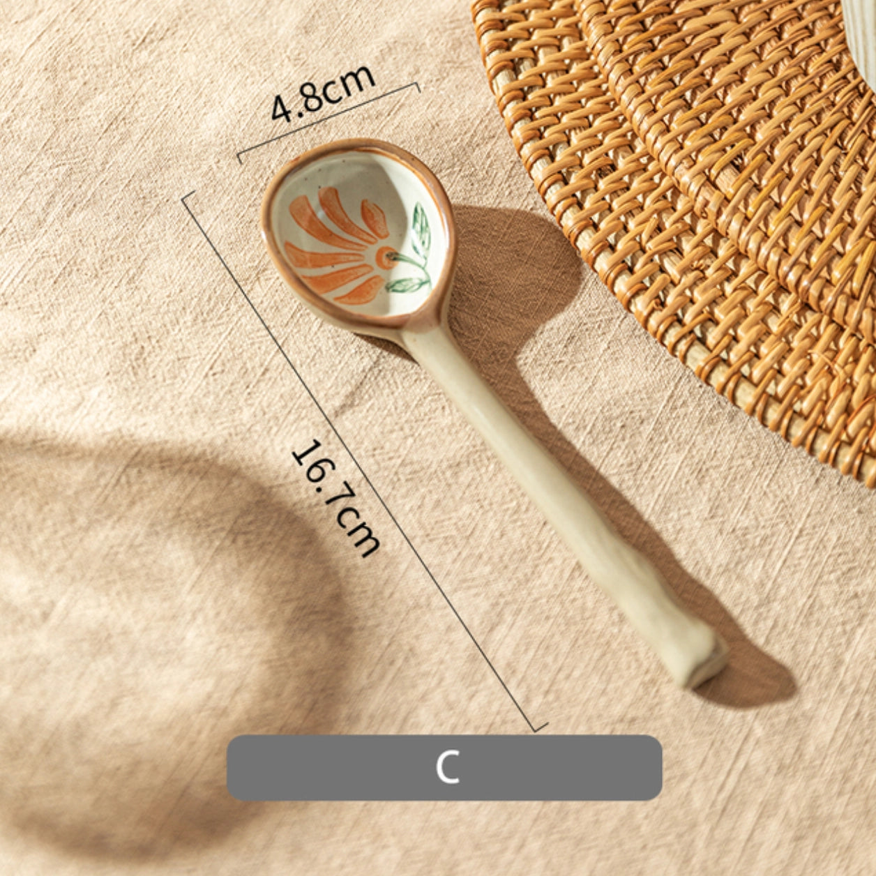SOUP SPOON - CERAMIC
