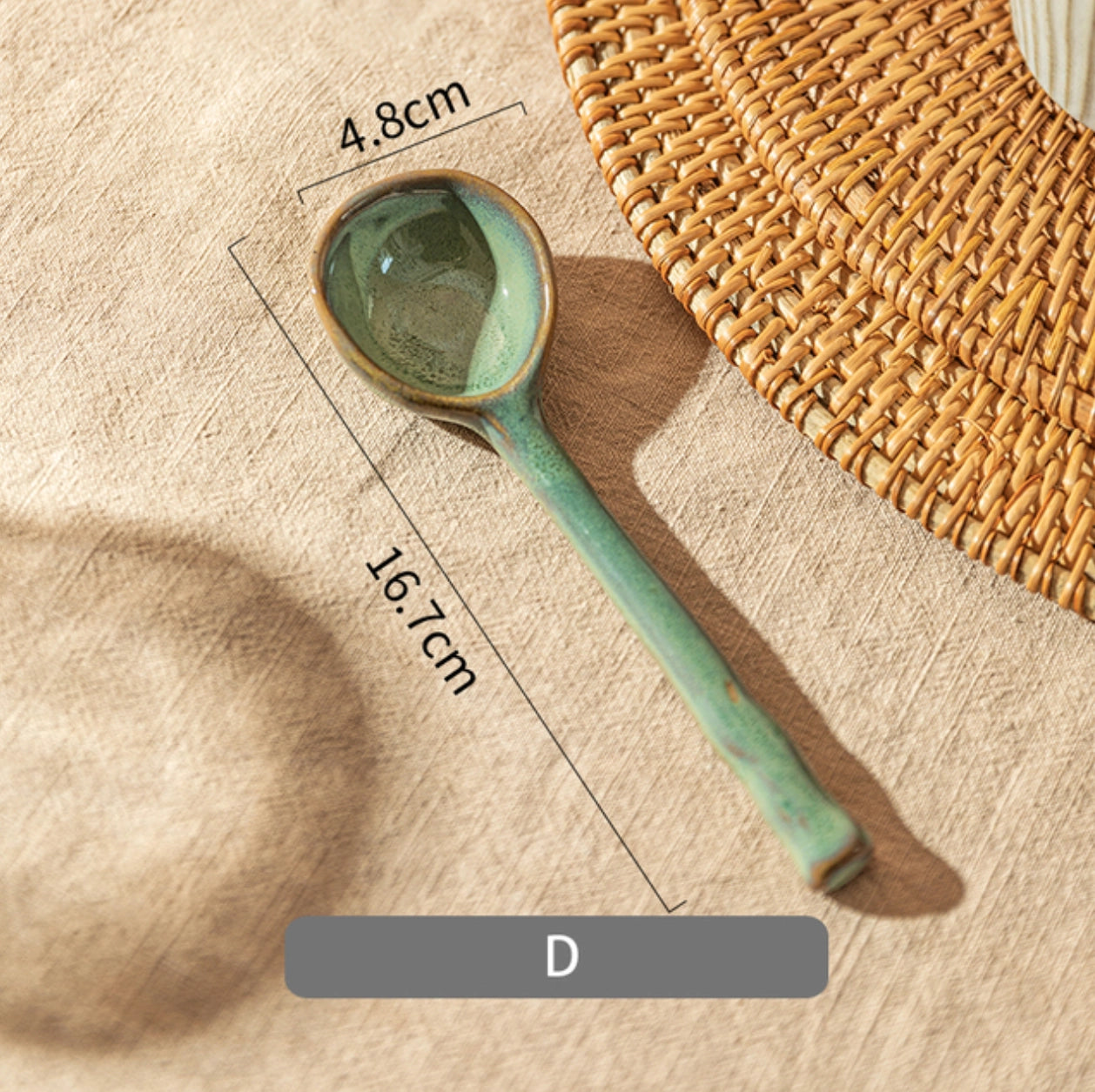 SOUP SPOON - CERAMIC