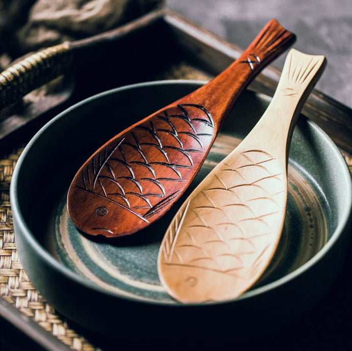 JAPANESE RICE SPOON - FISH