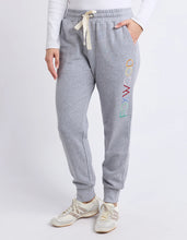 Load image into Gallery viewer, SIMPLIFIED CONFETTI TRACK PANT - GREY MARLE