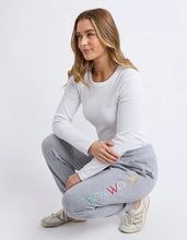 Load image into Gallery viewer, SIMPLIFIED CONFETTI TRACK PANT - GREY MARLE