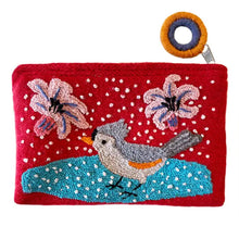 Load image into Gallery viewer, EMBROIDERED PURSE RED - SPARROW