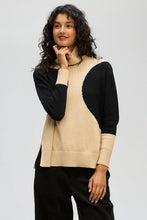Load image into Gallery viewer, SPOT ON ROLL NECK - TAUPE