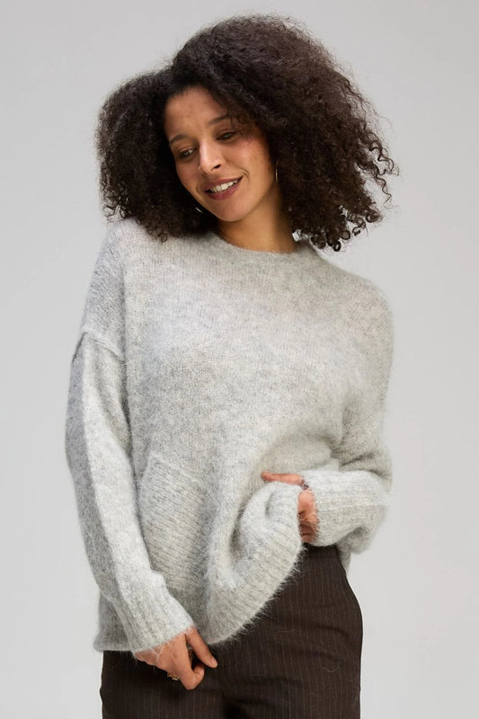 ALPACA JUMPER - MARLE GREY